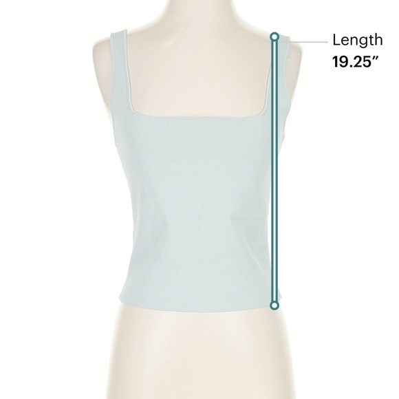 Vince Light Blue green teal Camisole Top - Picture 3 of 5